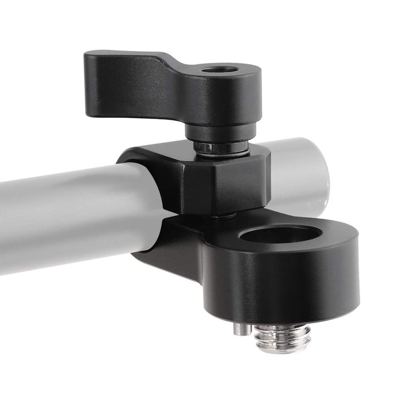 CAMVATE 15mm Single Rod Clamp Extension Adapter Install by 3/8"-16