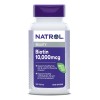 Natrol Beauty Biotin 10,000mcg Vitaminas para la Belleza, 100 Tabletas,