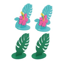 Totority 2sets Adorable Felt Leaf Ornaments for Home Decoration Green Leaf Designs for Boy Girl Rooms Desks and Office Lightweight Creative Felt Material for Vibrant Style