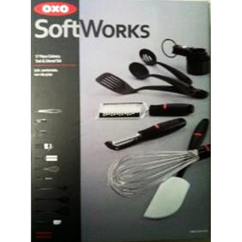 OXO SoftWorks 17 Piece Culinary Tool & Utensil Set