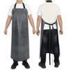 STPGIFC Thick Rubber Apron, Waterproof Apron Butcher Heavy Duty,45.3 Inch