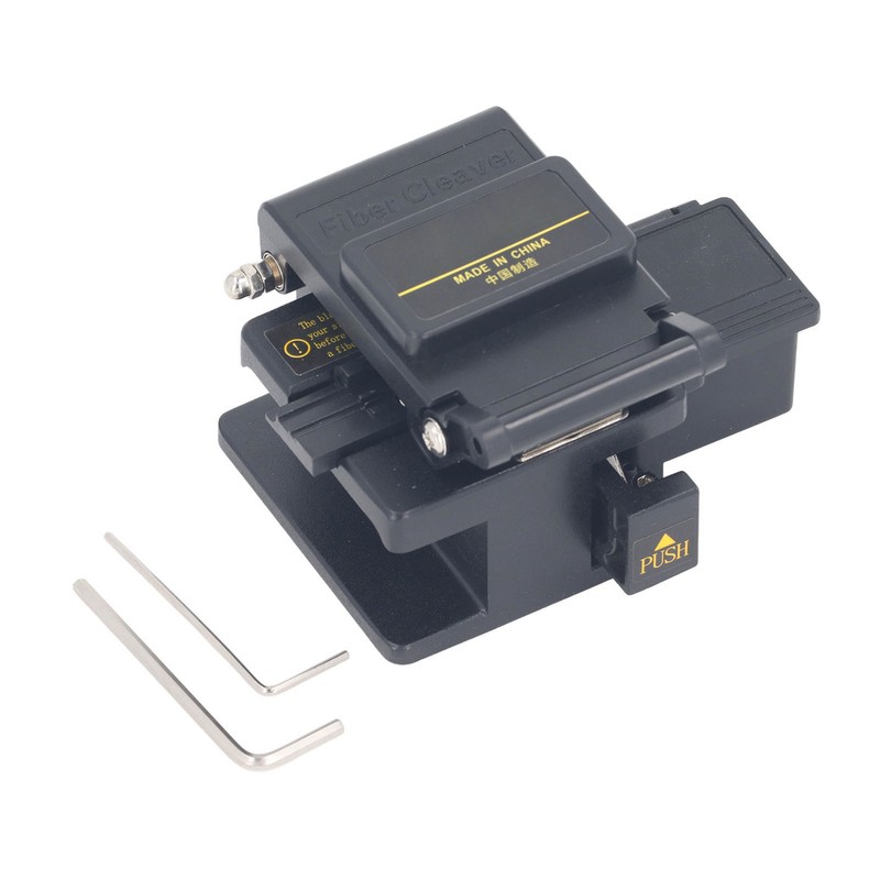 Fiber Cleaver High Accuracy Cold Splicing Hot Melting Optical Fiber
