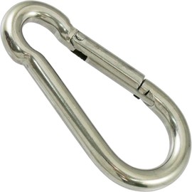 Himejiya SS-8 Stainless Steel Spring Hook S #8 (Nominal 8mm)