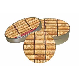 Paperproducts Design 25007 Pulpboard Coasters, Brown