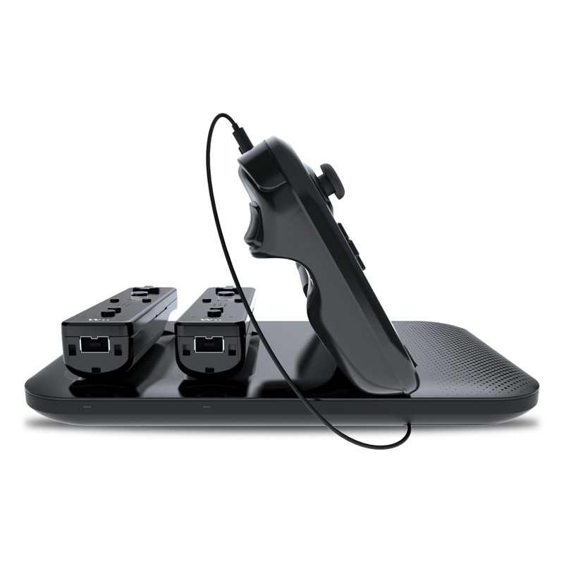 dreamGEAR Wii U Concert Charging Dock Pro Wirelessly Charges Wii