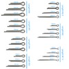 290Pcs Stainless Steel Split Pins Split Cotter Pin Cotter Pin