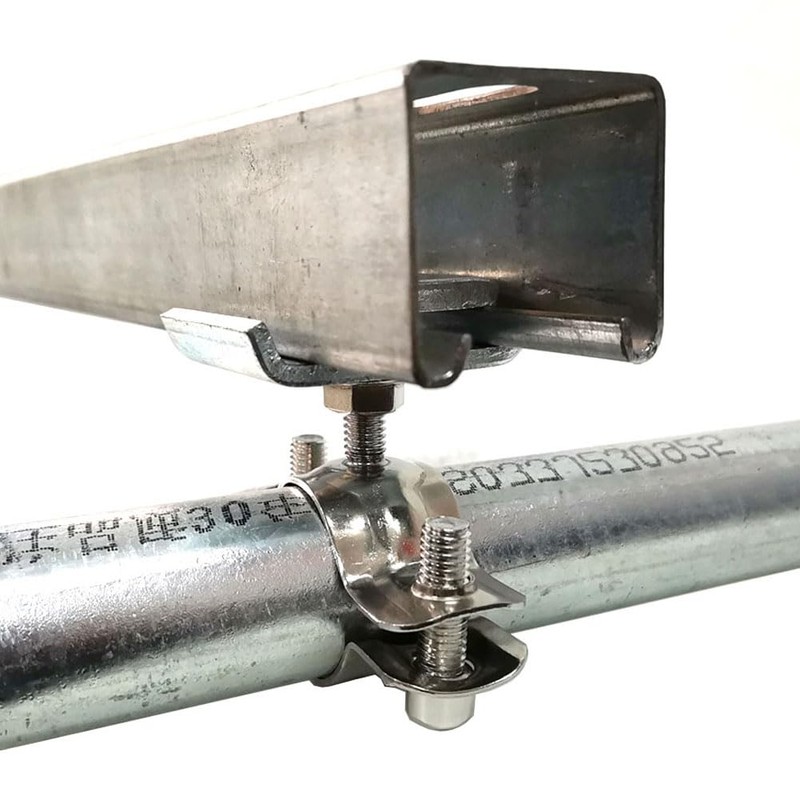 8 Pack Strut Clamp; Universal Strut Clamps for Rigid Conduit