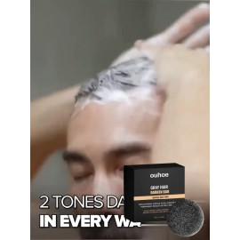 Olanta Trade Solution Herbal Black Hair Soap for Natural Shine, Gentle Cleansing with Ginseng Root