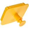 Ibili Petit Beurre Pastry Cutter with Ejector, Orange, 7 x