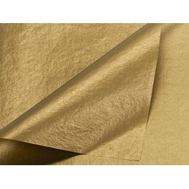 Gold/Gold Metallic Tissue Paper 20 Inches X 30 Inches - 10 Sheets Premium Tissue Paper A1 bakery supplies