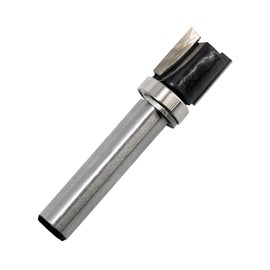 Saipor Pack of 3 Flush Cutters with 8 mm Shank Groove Milling Cutter Wood Cutter Router Bit Router Bit Flush Trim Router Bit Copy Cutter Woodworking Milling Tools for Trim Carving Tool