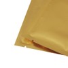 Double-Sided Matte Gold Aluminum Foil Open Fill Heat Seal Bags