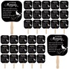 Yousoontic 50 Pcs Funeral Favors Fan Bulk Memorial Paper Handheld