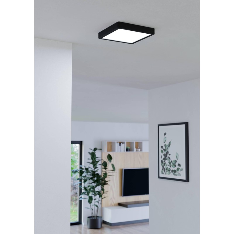 EGLO connect.z Fueva-Z Smart Home LED Bathroom Ceiling Light L