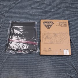 BLING DIAMOND Car Seat Covers 2 Front Interior Sets, Waterproof Universal Shinin