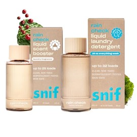 Snif Rain Check 16oz Laundry Detergent and 8.5oz Scent Booster Starter Pack