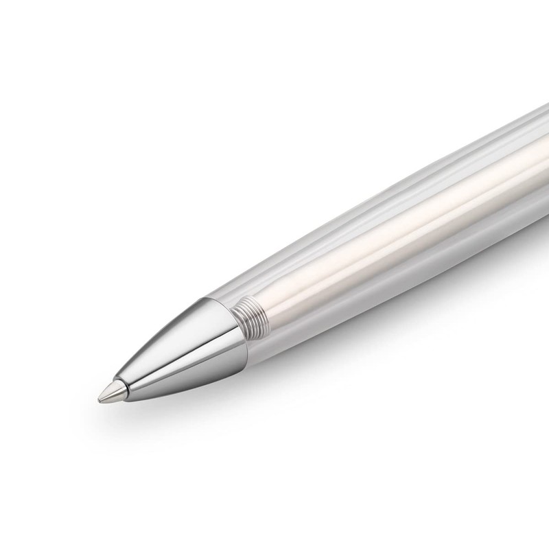 Kaweco STUDENT Ball Pen Transparent I Retractable Ballpoint Pen in
