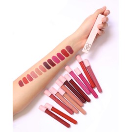 MUBOX 12 Labiales Matte Larga Duración Collection lip gloss endless Matte 12-horas Touch-proof libres de plomo, conservadores y parabenos,cruelty free