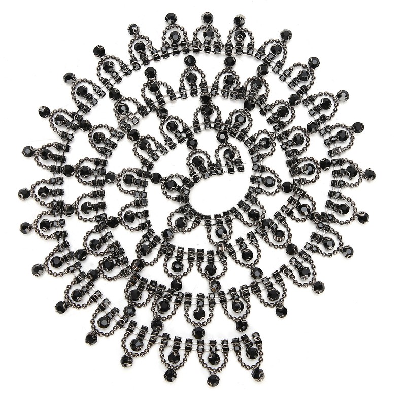 Welding Rhinestones Chain Tassel Pendant Belly Dance Decoration Jewelry Accessories
