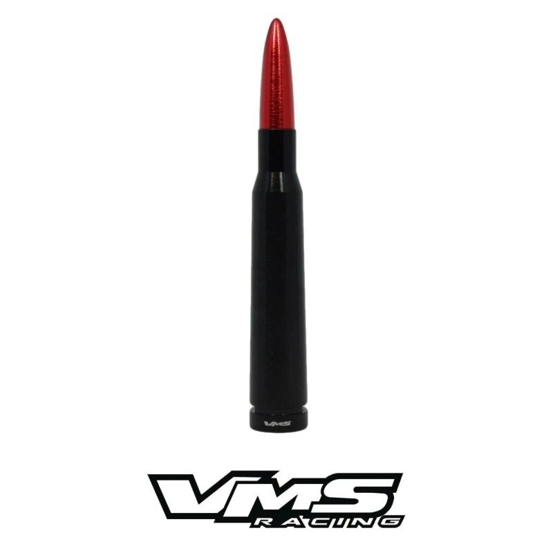 VMS Racing Black and Red Bullet Antenna For Ford Bronco