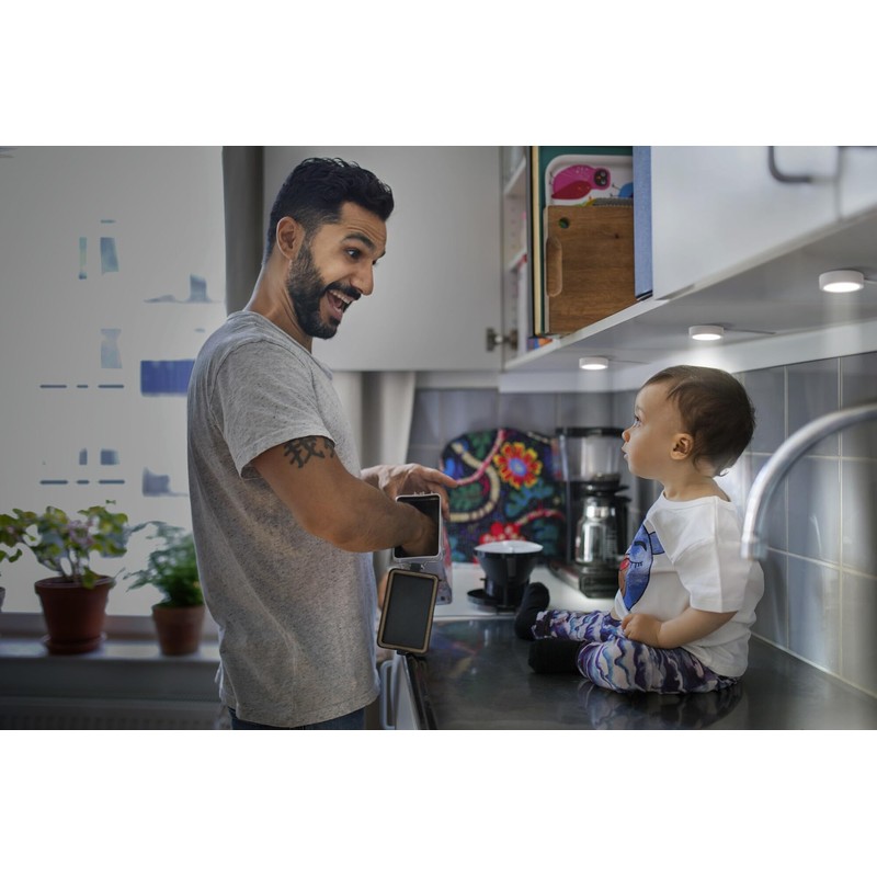 Ledvance Compact spotlights as under-unit lighting, white, 3 pieces, each