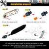 ADIIL Clear Lens Amber Sequential Front LED Fender Side Marker