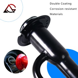 Aumzong Fuel Filler Neck Pipe Fuel Tank Filler Neck Hose Replacement Compatible with Ford F-350 F-450 F-550 Super Duty 6.0L Diesel 2005-2007#FN782 577-306 4C3Z9034C