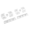 14Pcs Air Condition Button Cover Trim AC Control Stickers Fit