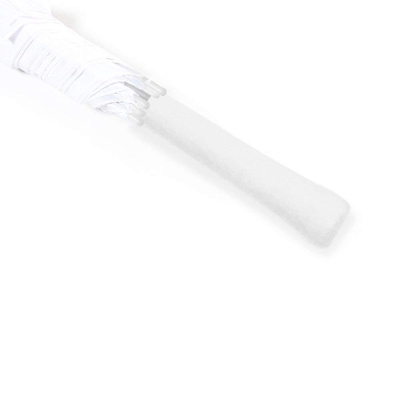 Jollybrolly White Wedding Umbrella – Straight Stick Wedding Umbrella for