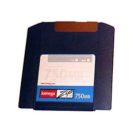 Iomega Zip 750MB Pc/mac Cart Single Clamshell Quad-Lingual