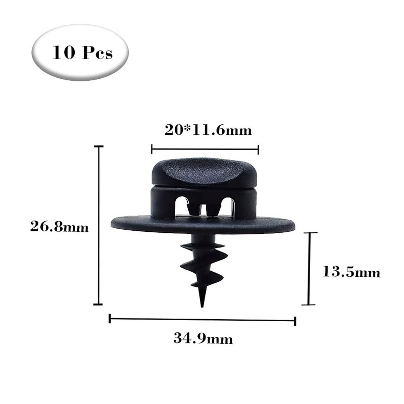 10 Pcs Floor Mat Carpet Lock Clips Car Floor Mat