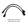 1 Pair Leather Bag Handles DIY Handcraft Sew On Ear
