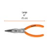 Truper T203-6, Pinzas de punta y corte, 6"