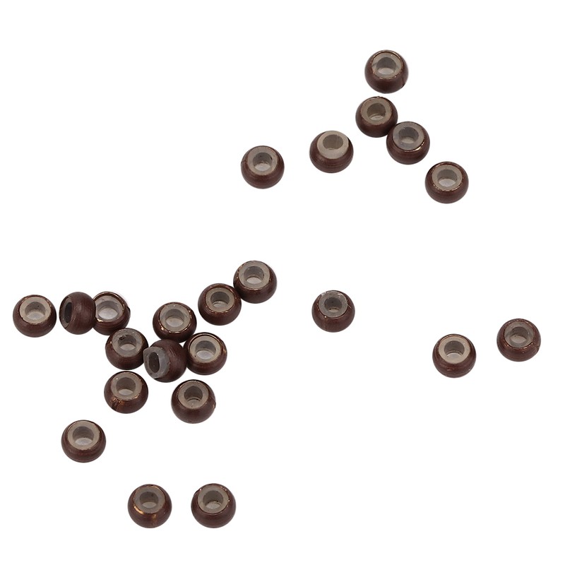 1000pcs 3mm x 2mm Silicone Micro Links Rings Beads Hair