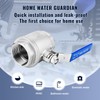2 Pack 2" Ball Valves NPT Female Valve 304 Stainless