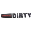 Aimoll 1Pcs Turbo Diesel INTERCOOLED Dirty MAX Duramax Badge Emblem