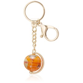 [pixia-su] PIEARTH Globe Key Holder Orange Pearl [Interpersonal Luck, Luck, Friendship] pi008 – 4 
