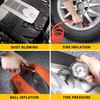 Hromee 16 Pieces Air Compressor Accessory Kit with 1/4 Inch