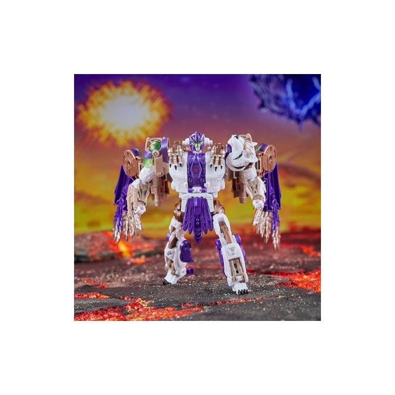 Transformers Transformers Legacy United Leader Class Beast Wars Universe Tigerhawk,
