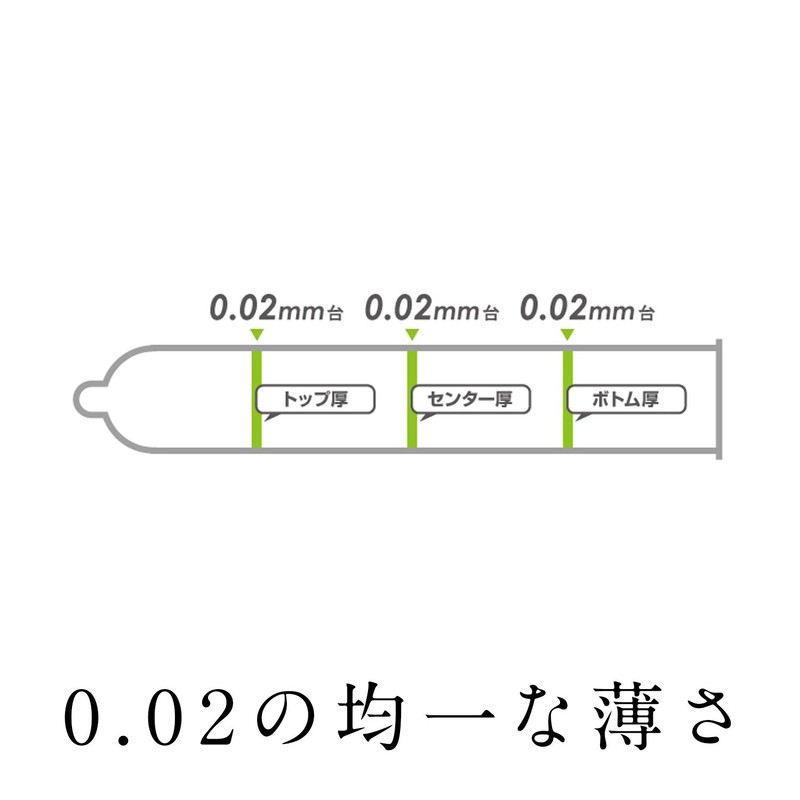 Okamoto Zero Two 0.02 Color 6 pieces