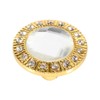 10pcs Clear Diamond Crystal Glass Wardrobe Knob Cupboard Drawer Door
