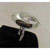 Stylish sterling silver ring solid 925 R000806 Empress