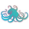 Octopus Beautiful Color - 12" Vinyl Sticker Waterproof Decal