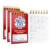BNMBQKL 3 Pack First Responders Vital Statistics Notebook, 5.7" x