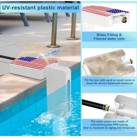 Caxendaz 2025 Upgrade Automatic Pool Filler Pool Water Leveler Auto Fill Pool Auto Fil...