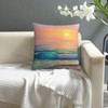 VARUN Landscape Blue Waves Beach Sunset Pillowcases Nature Ocean Seaside