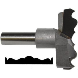 Magnate 8012 Rosette Carbide Tipped Cutter 2-1/8" Cutting Diameter; 1/2" Shank
