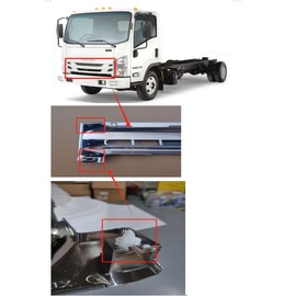 FDONG 4Pcs Clip Grille For ISUZU NPR NPR-HD NQR NRR 2005-2020 Replaces 8-97581651-2