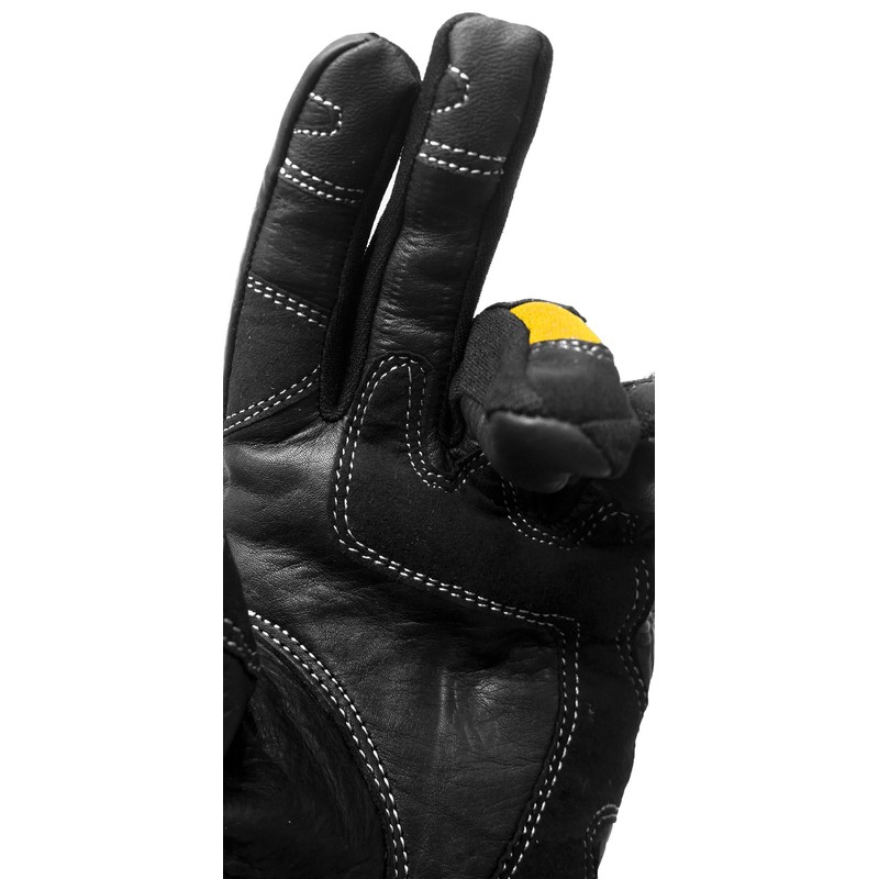 Nerve Sporty Handschuhe, Schwarz/Gelb, 11
