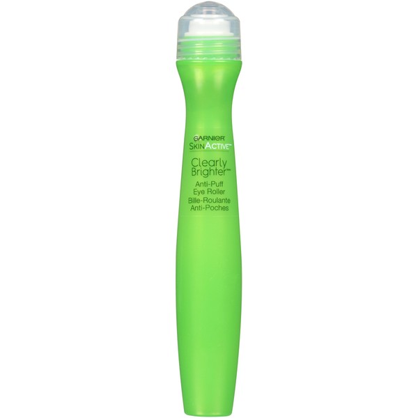 Garnier SkinActive Clearly Brighter Anti-Puff Eye Roller, 0.5 Ounce
